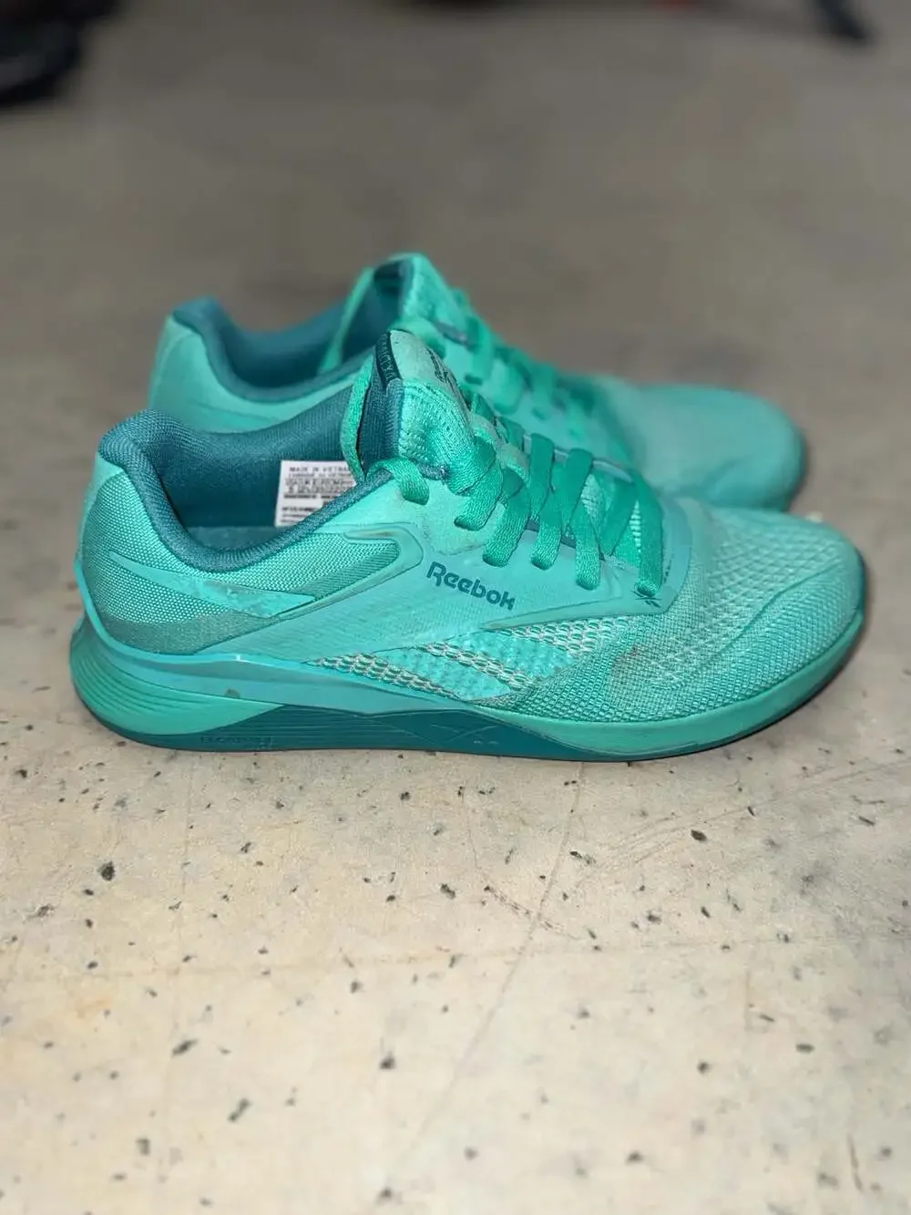 Reebok Nano X4 Women's Training Shoes in Unleashed Green/Team Teal